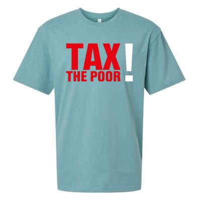 Tax The Poor Sueded Cloud Jersey T-Shirt