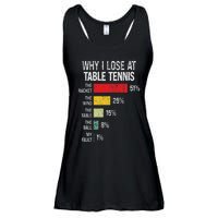 Table Tennis Player Joke For Ping Pong Lover Fan Women Ladies Essential Flowy Tank