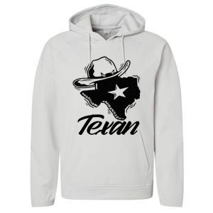 Texan Texas Patriotic Pride Performance Fleece Hoodie