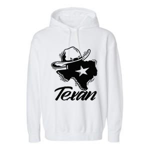 Texan Texas Patriotic Pride Garment-Dyed Fleece Hoodie