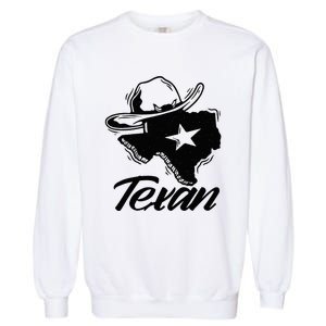 Texan Texas Patriotic Pride Garment-Dyed Sweatshirt