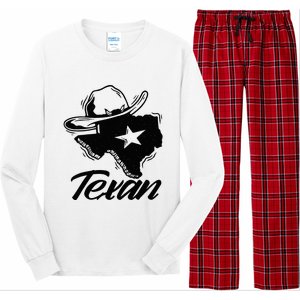 Texan Texas Patriotic Pride Long Sleeve Pajama Set