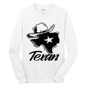 Texan Texas Patriotic Pride Tall Long Sleeve T-Shirt