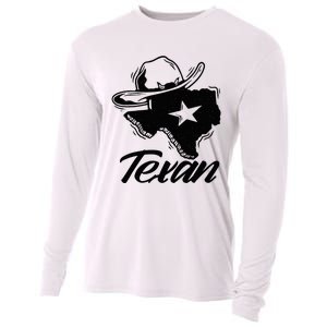 Texan Texas Patriotic Pride Cooling Performance Long Sleeve Crew