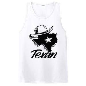 Texan Texas Patriotic Pride PosiCharge Competitor Tank