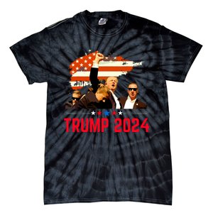 Trump Trending Political Pennsylvania Trump 2024 Tie-Dye T-Shirt