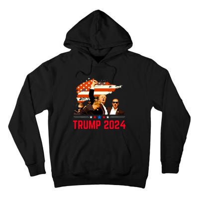 Trump Trending Political Pennsylvania Trump 2024 Tall Hoodie