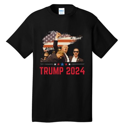 Trump Trending Political 2024 Pennsylvania Design Tall T-Shirt