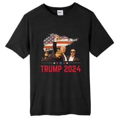 Trump Trending Political 2024 Pennsylvania Design Tall Fusion ChromaSoft Performance T-Shirt