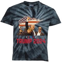 Trump Trending Political 2024 Pennsylvania Design Kids Tie-Dye T-Shirt