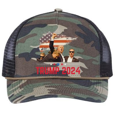 Trump Trending Political 2024 Pennsylvania Design Retro Rope Trucker Hat Cap