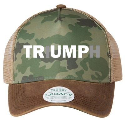 Trump Triumph Patriotic Legacy Tie Dye Trucker Hat