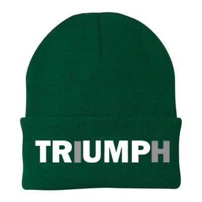 Trump Triumph Patriotic Knit Cap Winter Beanie