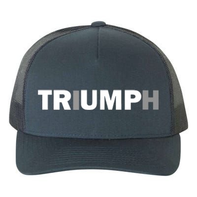 Trump Triumph Patriotic Yupoong Adult 5-Panel Trucker Hat