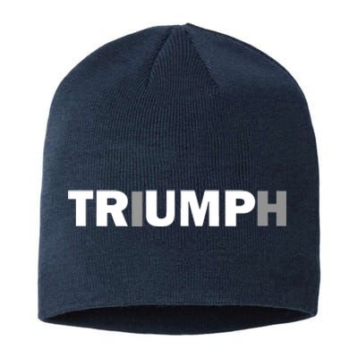 Trump Triumph Patriotic Sustainable Beanie