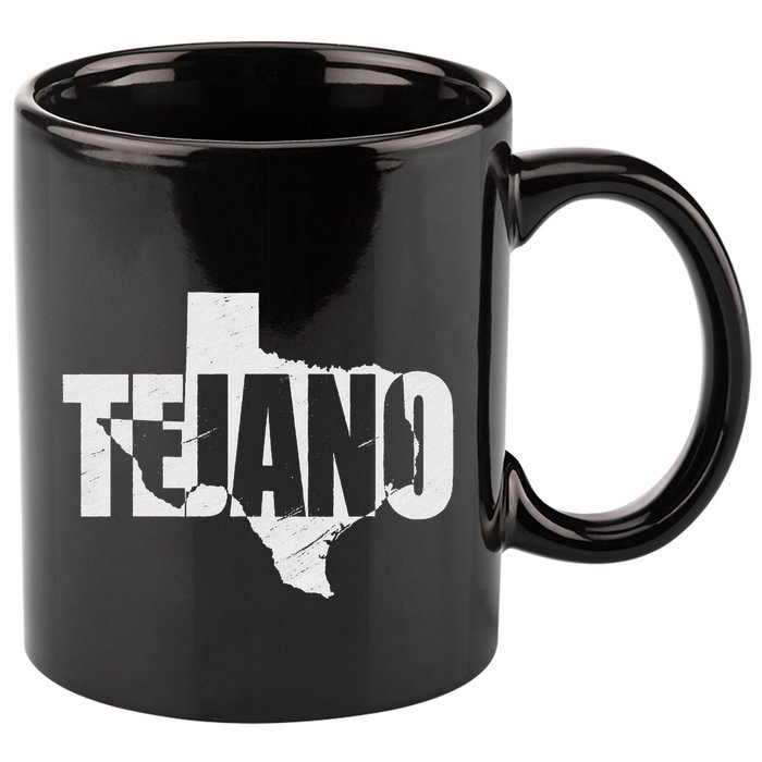 Tejano Texas Pride 11oz C Handle Ceramic Mug