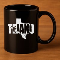 Tejano Texas Pride 11oz C Handle Ceramic Mug