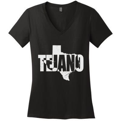 Tejano Texas Pride Women's V-Neck T-Shirt