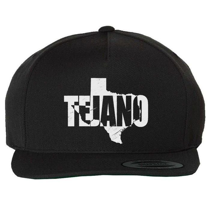 Tejano Texas Pride Wool Snapback Cap