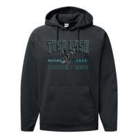 The Tush Push Eagles Brotherly Shove Performance Fleece Hoodie