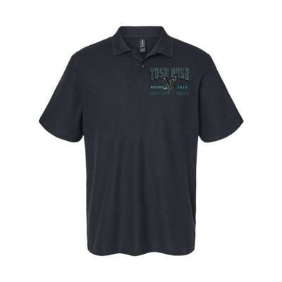 The Tush Push Eagles Brotherly Shove Softstyle Adult Sport Polo