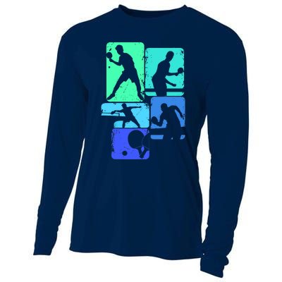 Table Tennis Ping Pong Cooling Performance Long Sleeve Crew