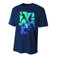 Table Tennis Ping Pong Performance Sprint T-Shirt