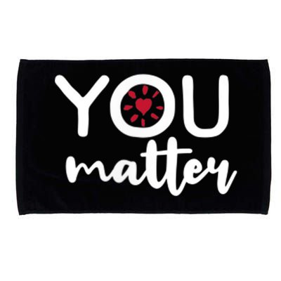 To The Person Behind Me You Matter Love Yourself Positivity Microfiber Hand Towel