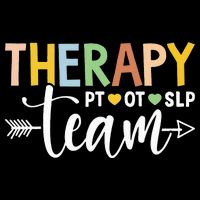 Therapy Team PT OT SLP Rehab Squad Therapist Motor Team 16 in Basic Backpack