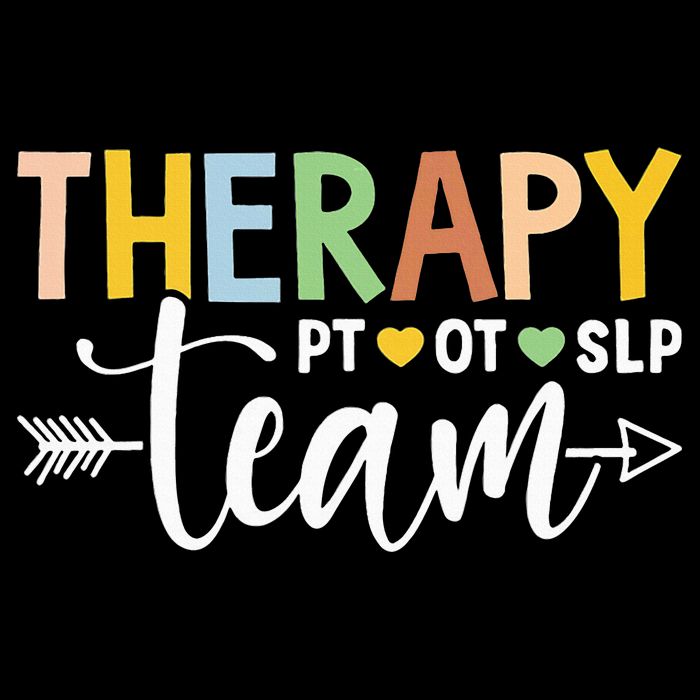 Therapy Team PT OT SLP Rehab Squad Therapist Motor Team 16 in Basic Backpack