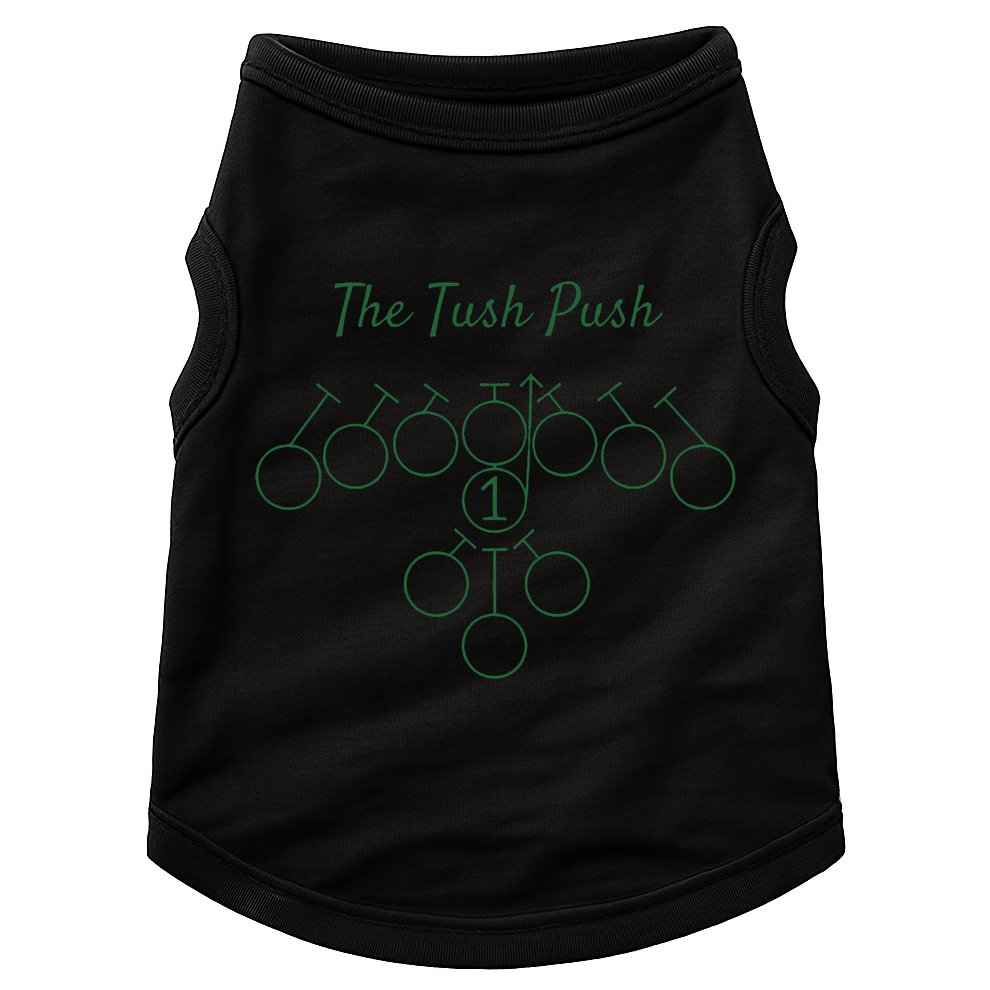 The Tush Push Eagles Doggie Tank