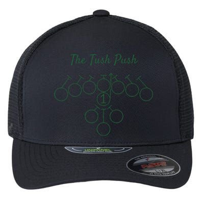 The Tush Push Eagles Flexfit Unipanel Trucker Cap