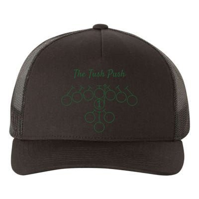 The Tush Push Eagles Yupoong Adult 5-Panel Trucker Hat