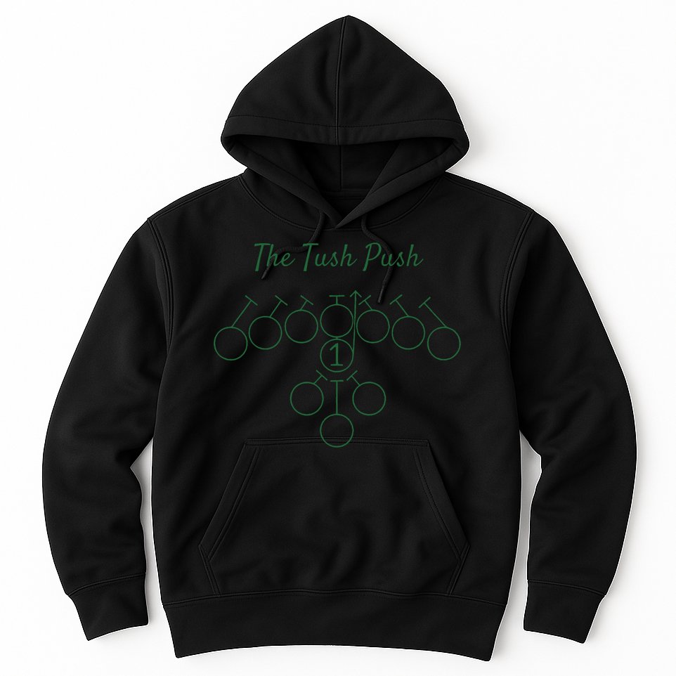 The Tush Push Eagles Hoodie