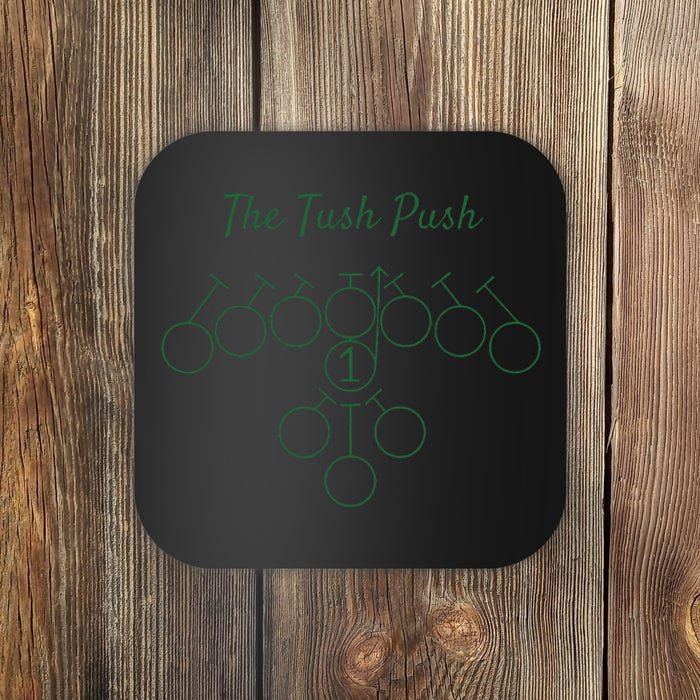 The Tush Push Eagles Coaster