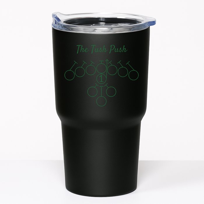 The Tush Push Eagles Tumbler