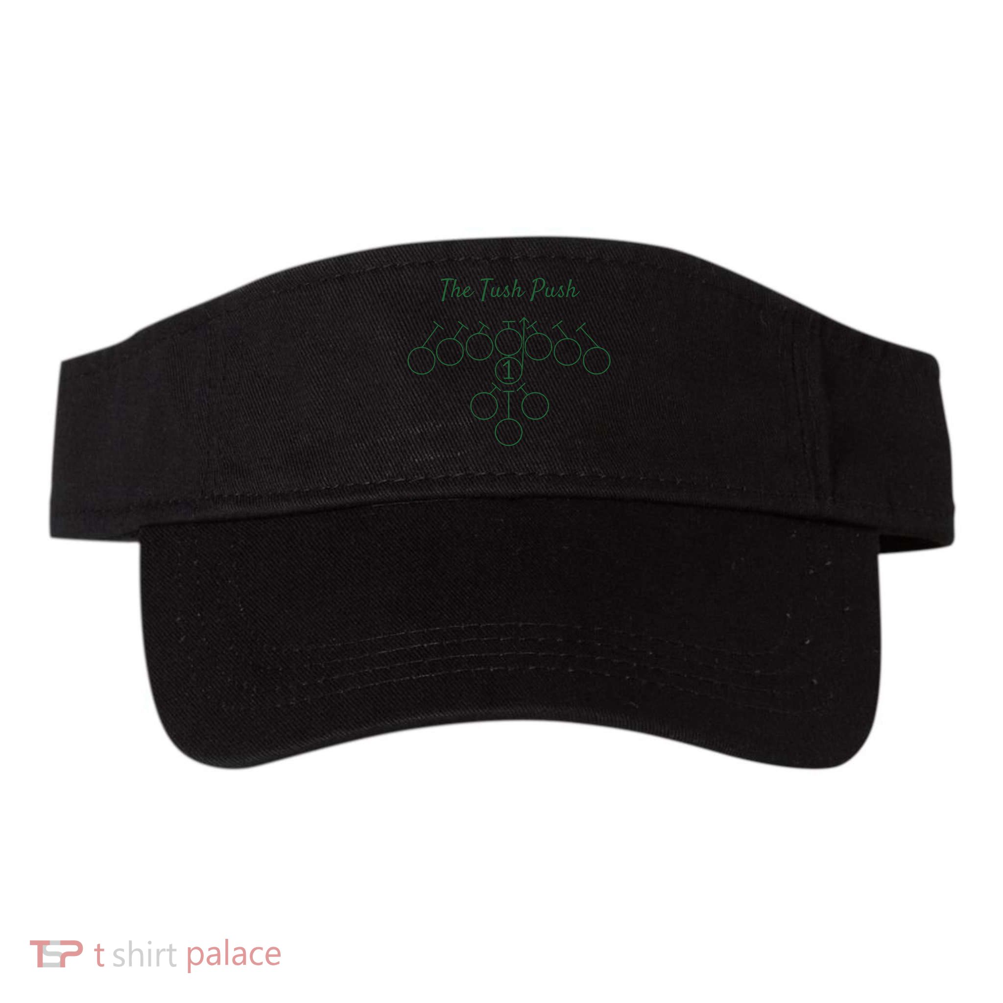 The Tush Push Eagles Visor