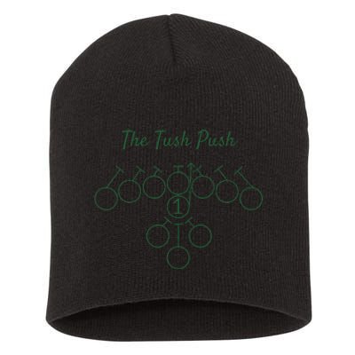 The Tush Push Eagles Short Acrylic Beanie