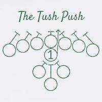 The Tush Push Eagles Garment-Dyed Sweatshirt