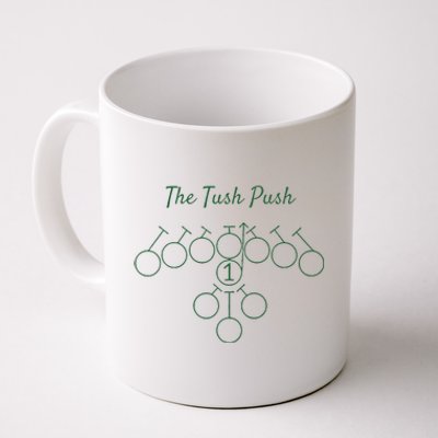 The Tush Push Eagles Coffee Mug