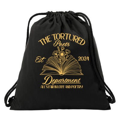 The Tortured Poets Ttpd Concert Drawstring Bag