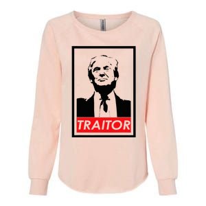 Trump Traitor Presidential Treason Political Anti Trump Womens California Wash Sweatshirt