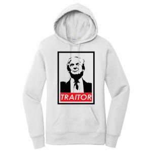 Trump Traitor Presidential Treason Political Anti Trump Women's Pullover Hoodie