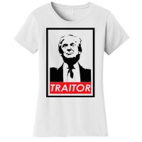 Trump Traitor Presidential Treason Political Anti Trump Women's T-Shirt