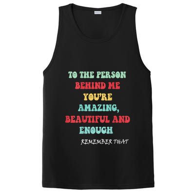 To The Person Behind Me PosiCharge Competitor Tank