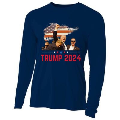 Trump Trending Political Pennsylvania Trump 2024 Cooling Performance Long Sleeve Crew