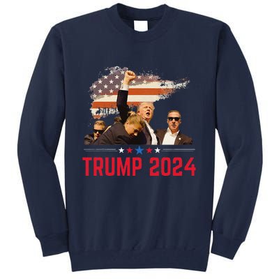 Trump Trending Political Pennsylvania Trump 2024 Tall Sweatshirt