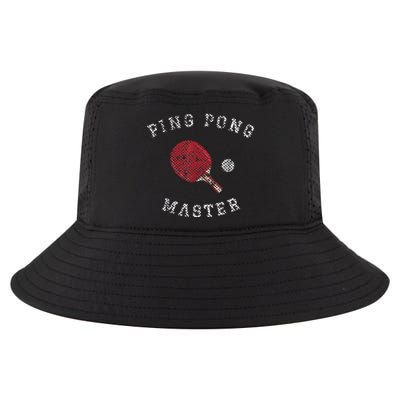 Table Tennis Ping Pong Master Funny Quote Graphic Print Cool Comfort Performance Bucket Hat