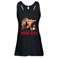 Trump Trending Political Pennsylvania Trump 2024 Ladies Essential Flowy Tank