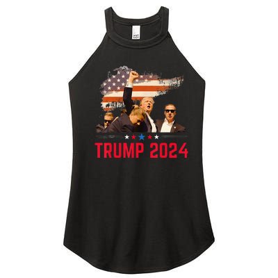 Trump Trending Political Pennsylvania Trump 2024 Women's Perfect Tri Rocker Tank